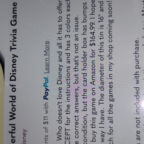 🎥  Mickey Mouse Disney GOLDEN TIN Trivia COLLECTIBLE Board GAME  🎥 - Picture 4 of 15